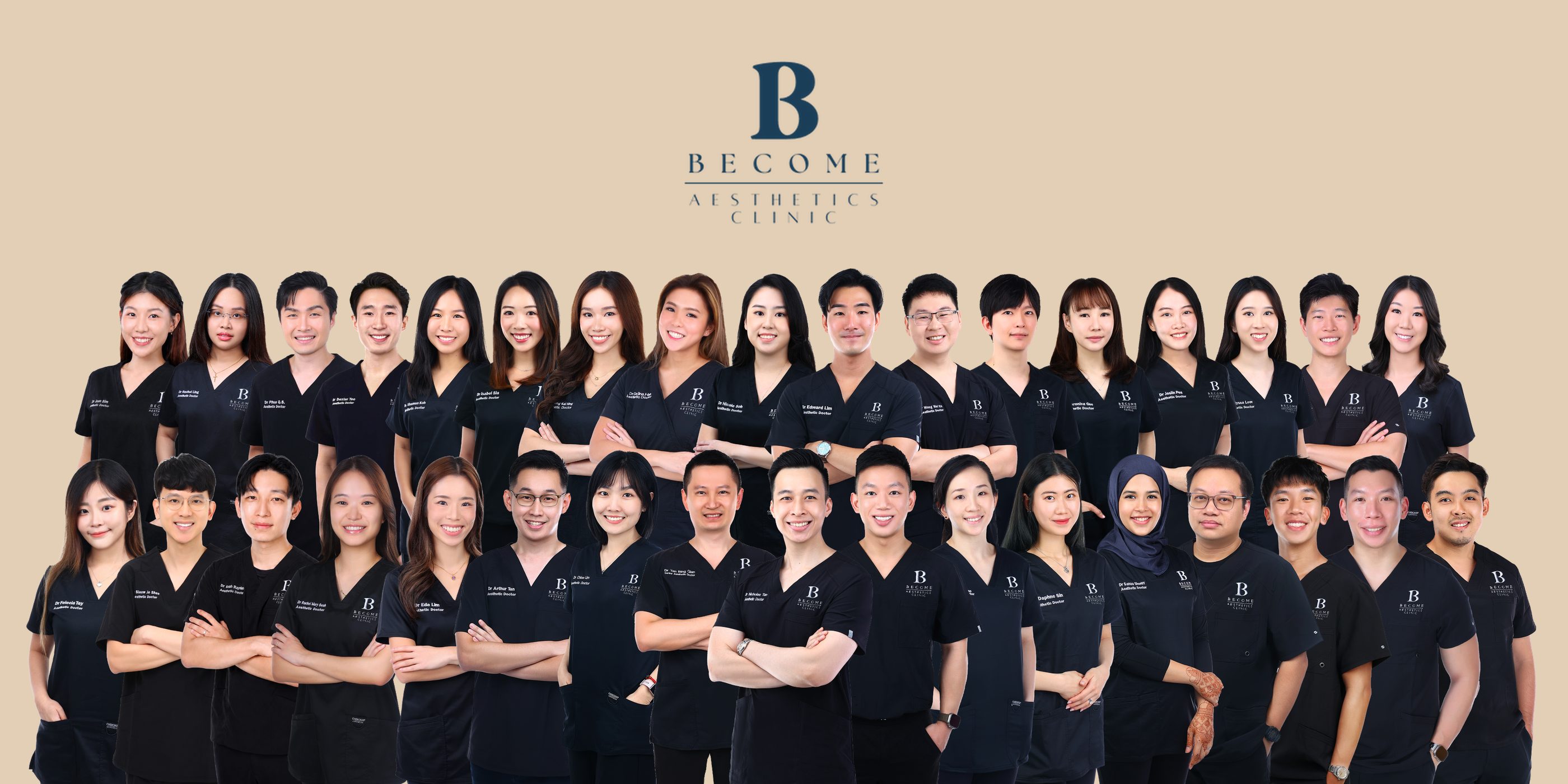 The BECOME Aesthetics Clinic team of doctors