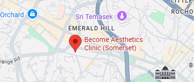 Map of the Somerset clinic at TripleOne Somerset