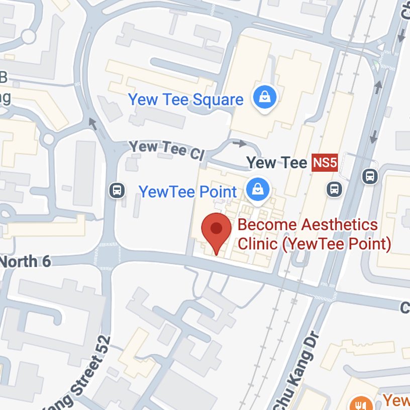 Map of the Yew Tee clinic
