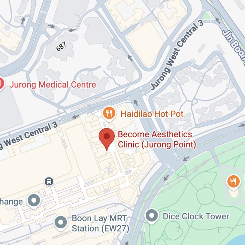 Map of the Boon Lay clinic