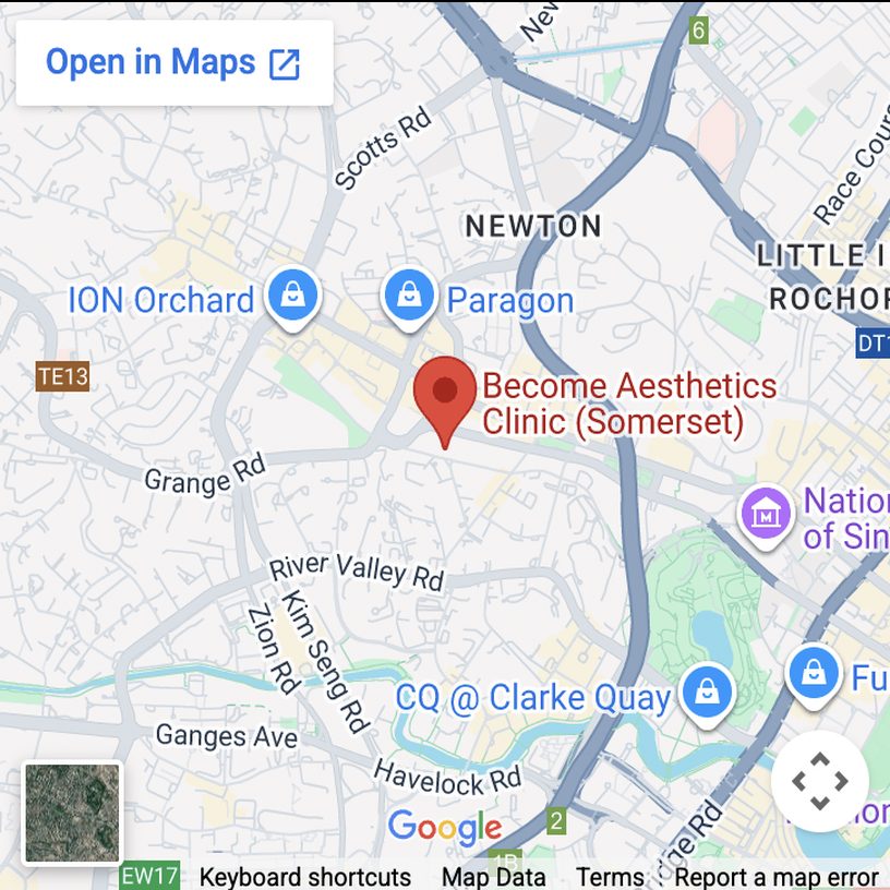Map of the Somerset clinic