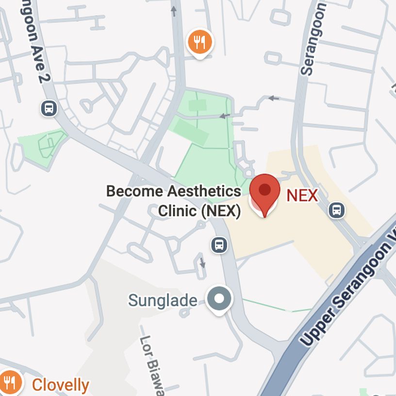 Map of the Serangoon clinic